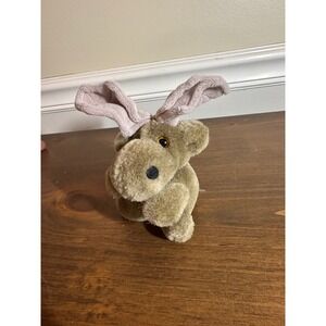 Ganz Bros 1984 Plush Moose Woodland Creature Stuffed Animal Toy
